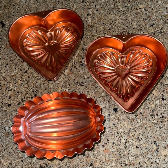 🧡3 Vintage Copper Molds - Picture 7 of 7